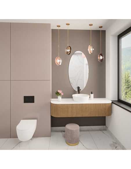 Badezimmerspiegel elliptisch - ELIPSA