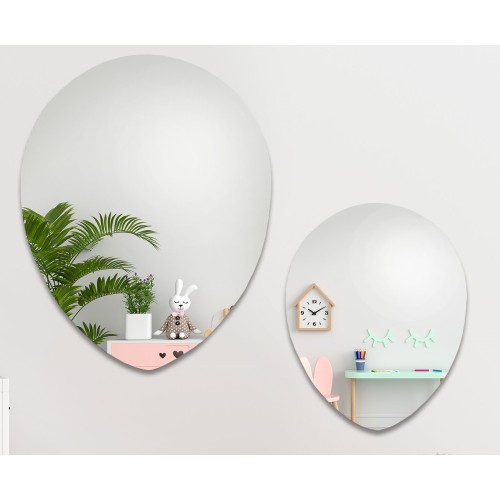 Set von Dekospiegeln für Kinderzimmer - Luftballons 2