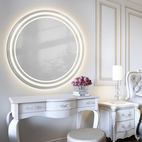 Runder Badezimmerspiegel mit Hintergrundbeleuchtung MAIA... 2