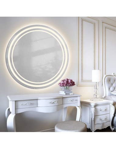 Runder Badezimmerspiegel mit...