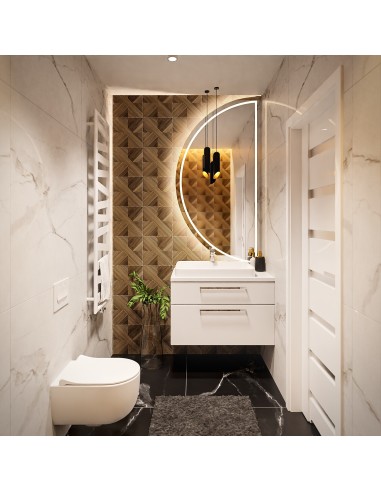 Badezimmerspiegel mit Hintergrundbeleuchtung,...