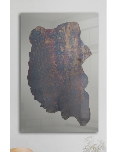 Großer Dekospiegel in unregelmäßiger Form,...