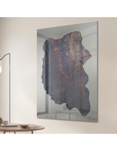 Großer Dekospiegel in unregelmäßiger Form,...