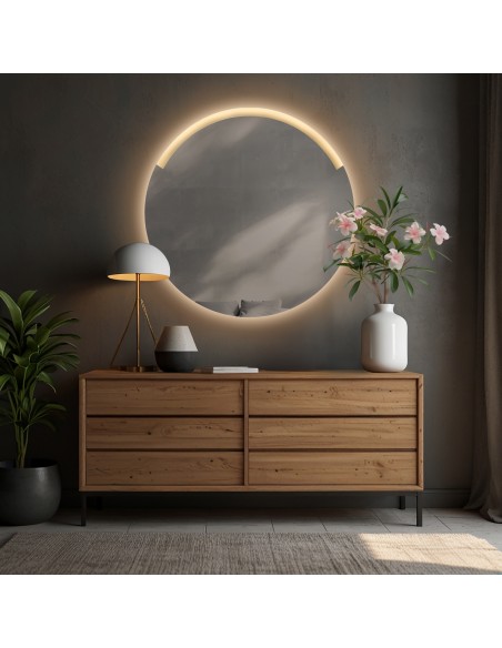 Badezimmerspiegel mit Hintergrundbeleuchtung ELIF LED II