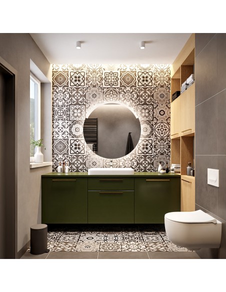 Badezimmerspiegel mit Hintergrundbeleuchtung ELIF LED II