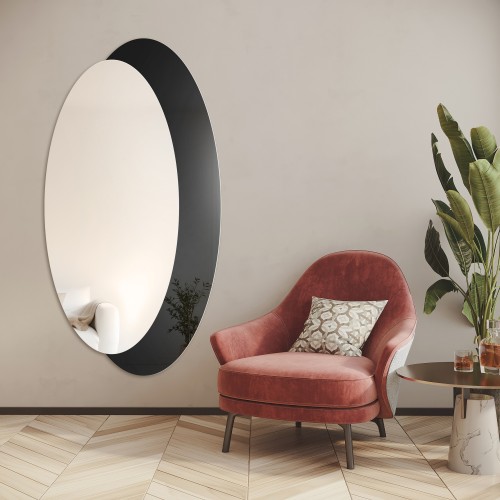 Elliptischer dekorativer Spiegel - ELIPO