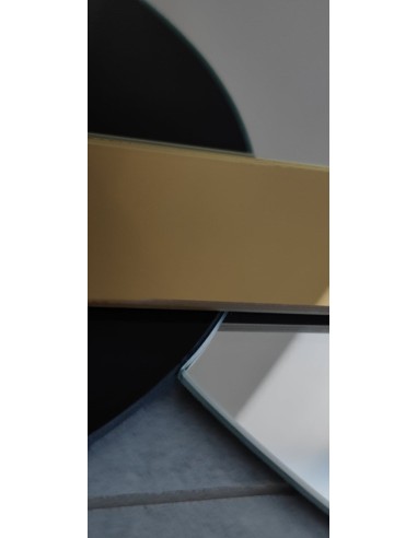 Set von Dekospiegeln, Spiegeltafel in Gold und...