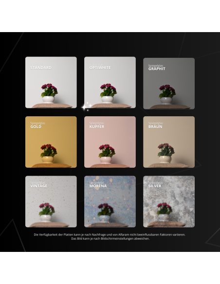 Runder Dekospiegel, zweifarbige Spiegeltafel - in Schwarz und Gold - HENRY