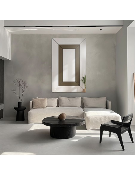 Dekospiegel in Glamouroptik zweifarbig - INES