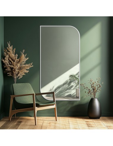 Spiegel in schwarzen Rahmen- MDF SLIM- Träne–...