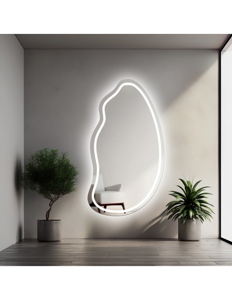 Organischer Spiegel mit Beleuchtung - TOPAZ LED II