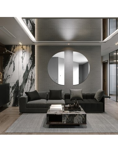 Set bestehend aus zwei Halbkreisen - DOUBLE I