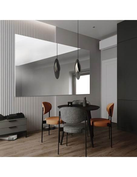 Großer Badezimmerspiegel rechteckig - AGIS