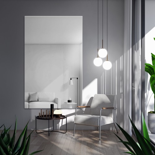 Großer Badezimmerspiegel rechteckig - AGIS 2