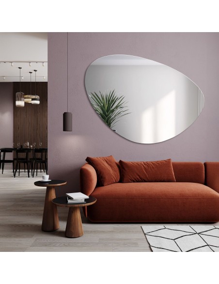 Badezimmerspiegel in unregelmäßiger Form - OBSYDIAN