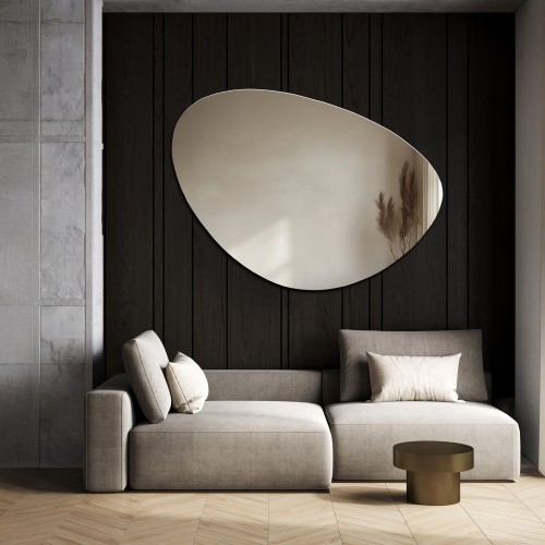 Badezimmerspiegel in unregelmäßiger Form - OBSYDIAN 2