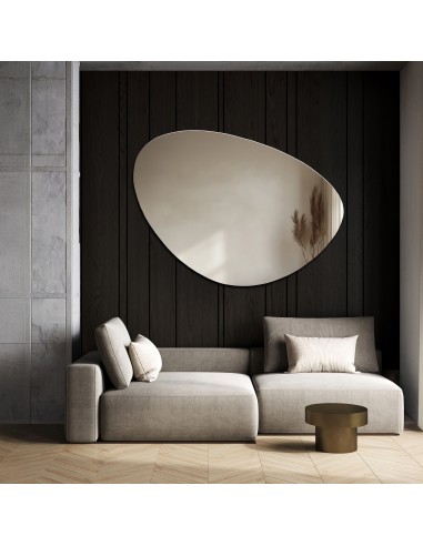 Badezimmerspiegel in unregelmäßiger Form -...