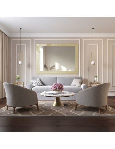 Dekorativer rechteckiger Spiegel aus...