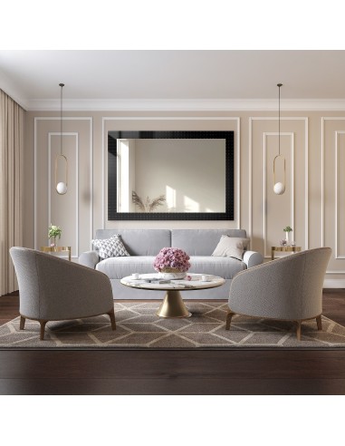 Dekorativer rechteckiger Spiegel aus...