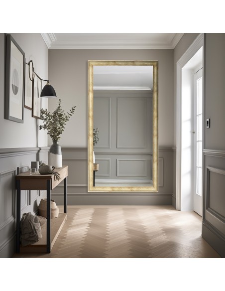 Spiegel mit goldenem Holzrahmen – 5401008