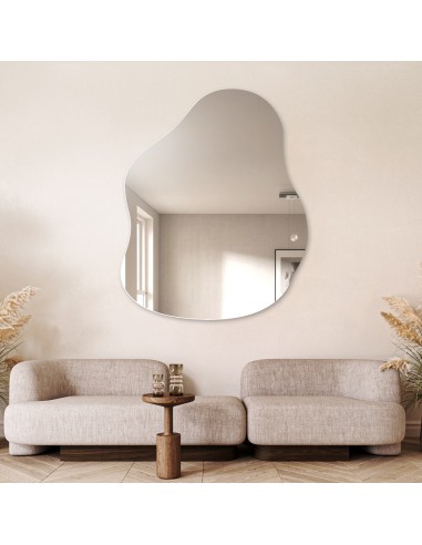 Dekorativer Spiegel in organischer Form - STONE