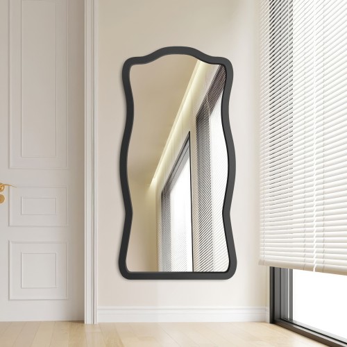 Unregelmäßiger Spiegel mit MDF-Rahmen - BLOBS TUTTI