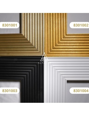 Spiegel in Holzrahmen – 8301– Rahmenfarbe zur...