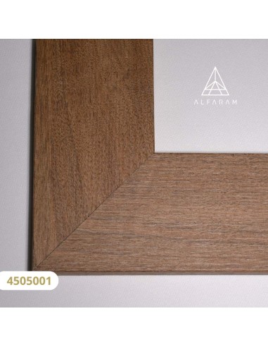 Spiegel mit braunem Holzrahmen – 4505001