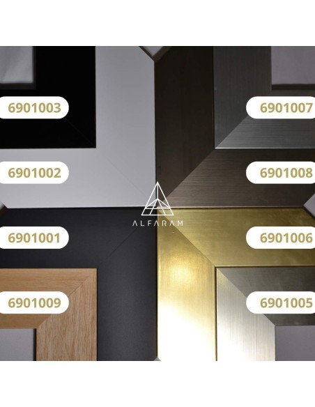 Spiegel mit Holzrahmen – 6901– Rahmenfarbe zur Auswahl