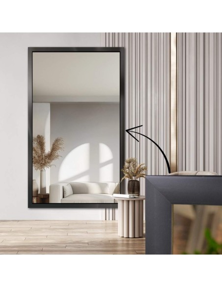 Spiegel mit Holzrahmen – 6901– Rahmenfarbe zur Auswahl