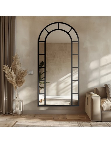 Bogenspiegel mit Sprossenleisten Rahmen in...