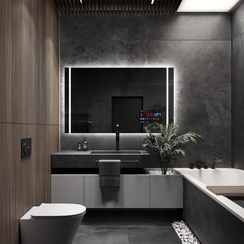 Intelligenter Badezimmerspiegel mit Beleuchtung  - FLAWIA...