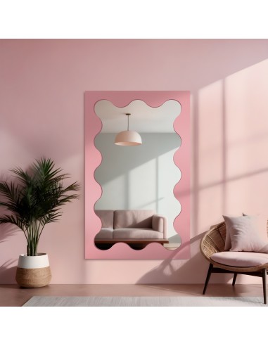 Unregelmäßiger Spiegel mit MDF-Rahmen - BLOBS...