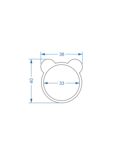 Dekorativer Wandspiegel für Kinder im...
