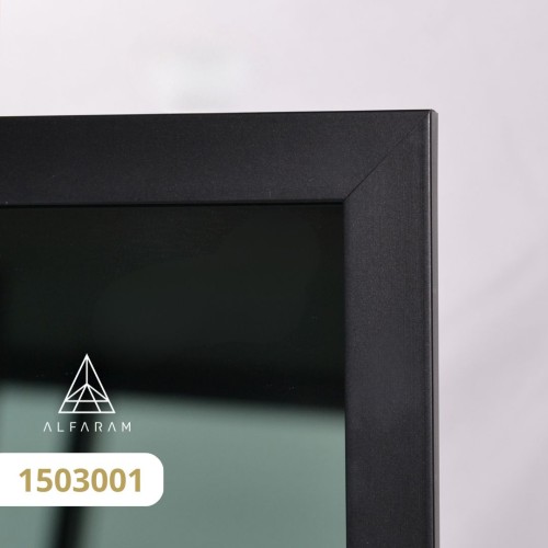 Moderner Ovalspiegel mit Holzrahmen - RENA 2