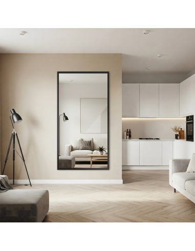 Spiegel mit schlichtem elegantem Rahmen - 1502...