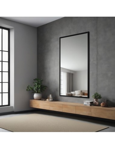 Spiegel mit schlichtem elegantem Rahmen - 1502...