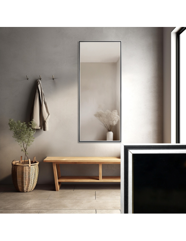 Spiegel mit feinem dekorativem Holzrahmen -...