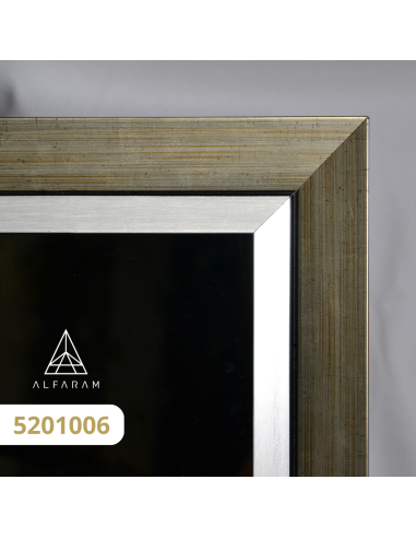 Standspiegel mit Holzrahmen für Garderobe -...