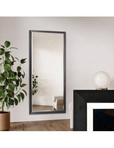 Spiegel mit elegantem Rahmen in Silber und...