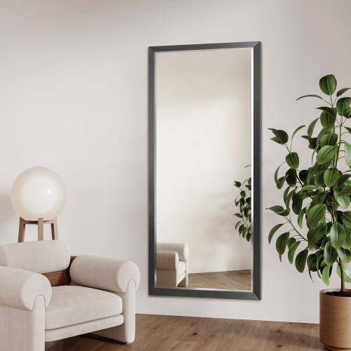 Spiegel mit elegantem Rahmen in Silber und Bronze - 5201002