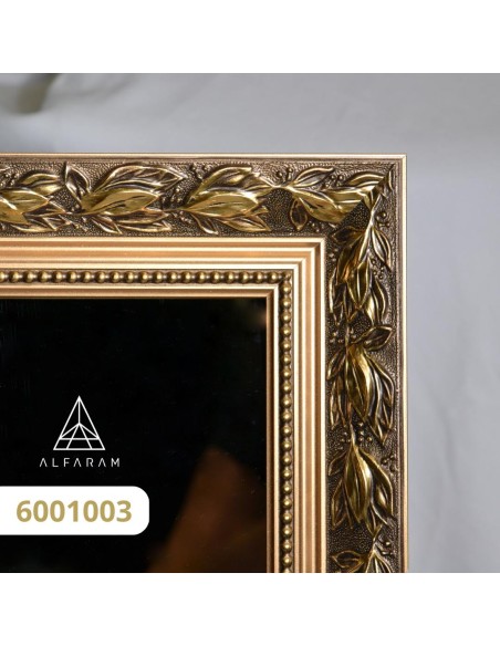 Spiegel mit reicher Rahmenornamentik - 6001 - Rahmenfarbe nach Wahl