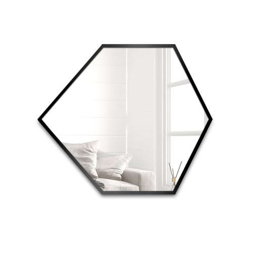 Spiegel in geometrischer Form mit Rahmen – GEOME IM RAHMEN 2