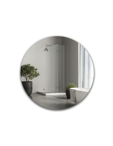 Runder Badezimmerspiegel geschliffen - KREIS