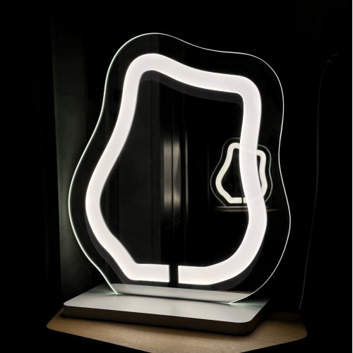 Kosmetikspiegel mit sandgestrahlter Beleuchtung - FLOW... 2