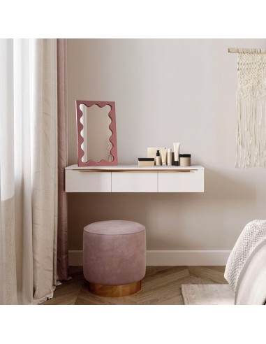 Kosmetikspiegel in rosa MDF-Rahmen – BLOBS...