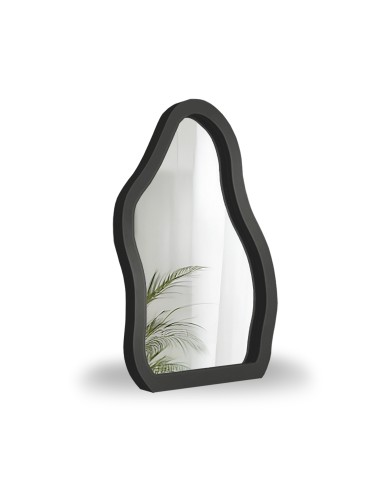 Kosmetikspiegel mit schwarzem MDF-Rahmen -...