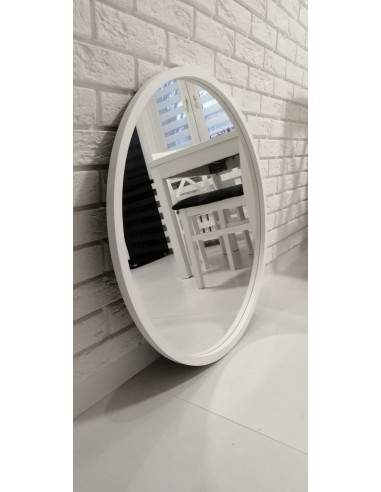 Rundspiegel mit Rahmen schwarz matt MDF - OTTO...