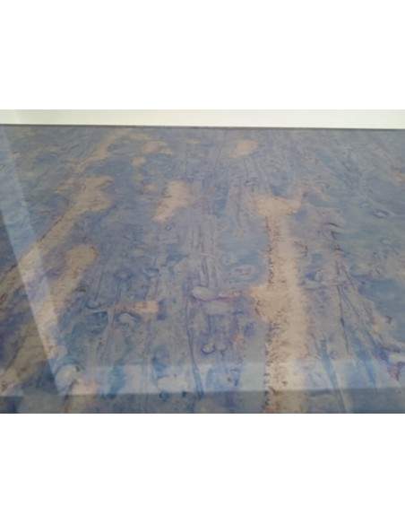 Dekorativer Spiegel mit Rahmen, Spiegeltafel in Antikoptik - 1503 gealterte Tafel  - Rahmenfarbe nach Wahl