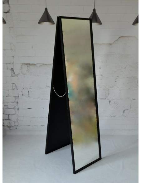 Doppelter Standspiegel Rahmen in Schwarz - ARIS - Rahmenfarbe nach Wahl